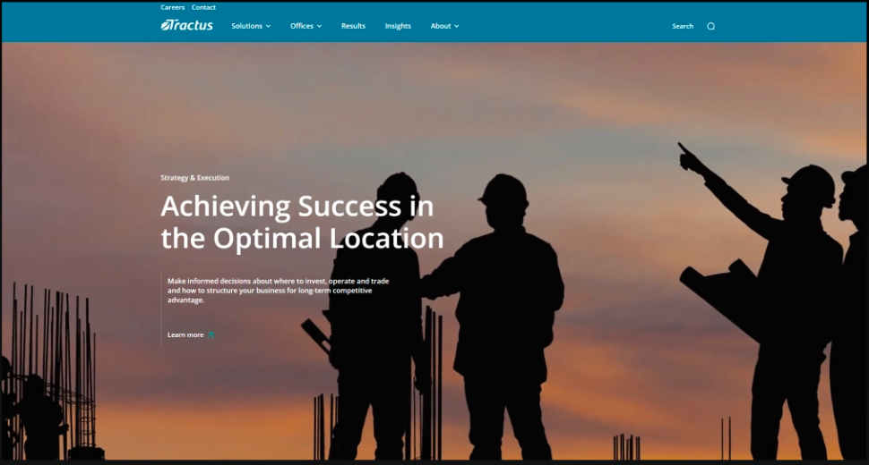 某商社様 コーポレートサイト制作
